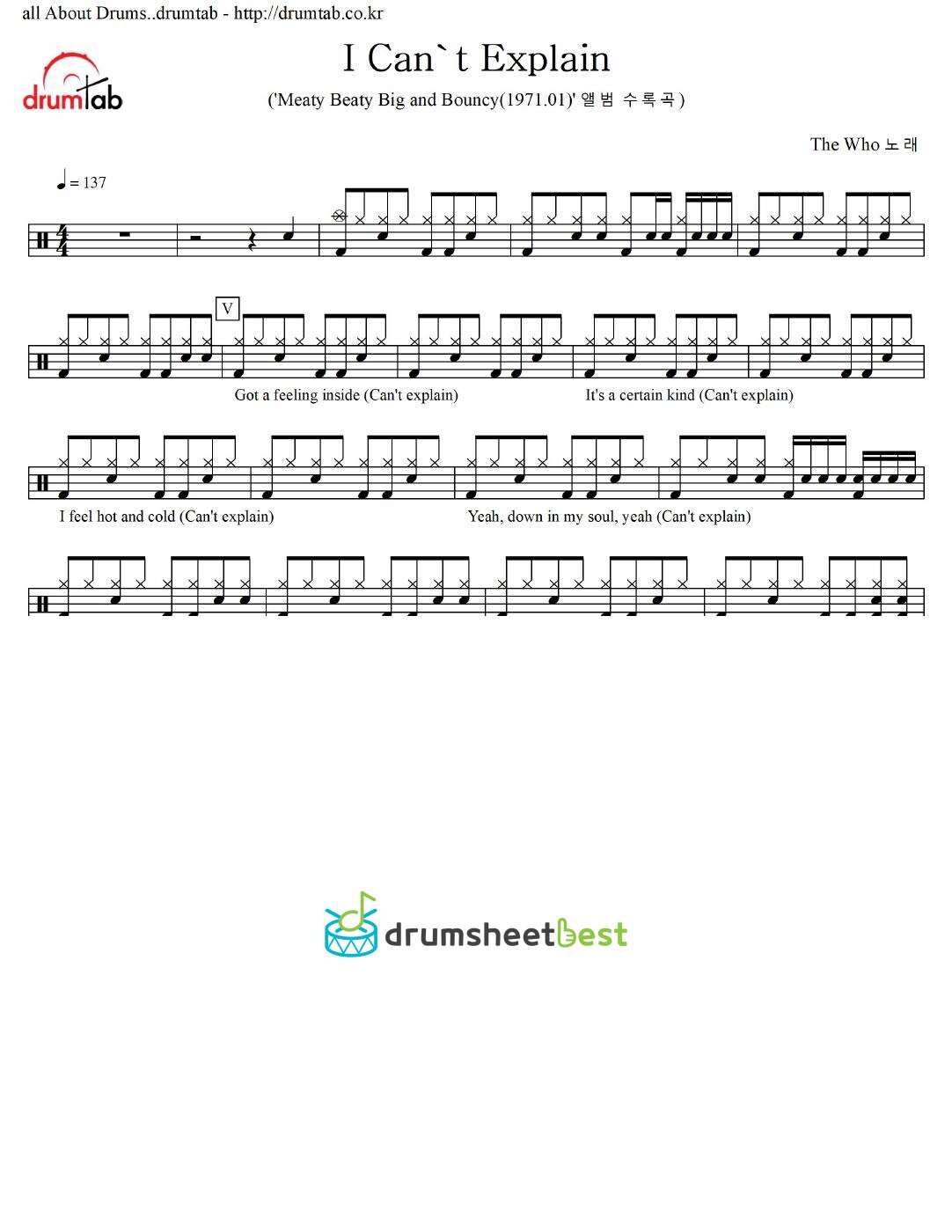 I Can't Explain preview page 1