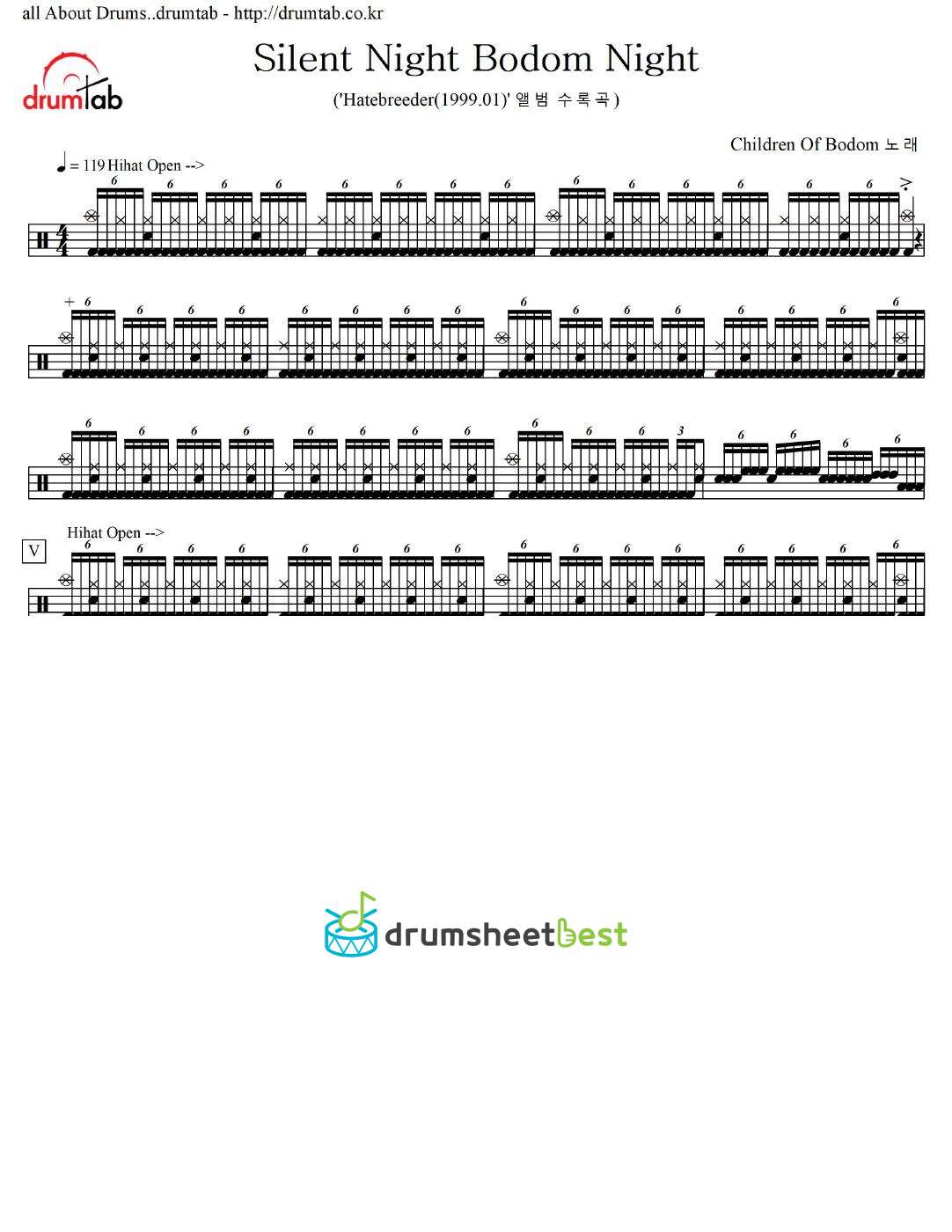 Silent Night Bodom Night preview page 1