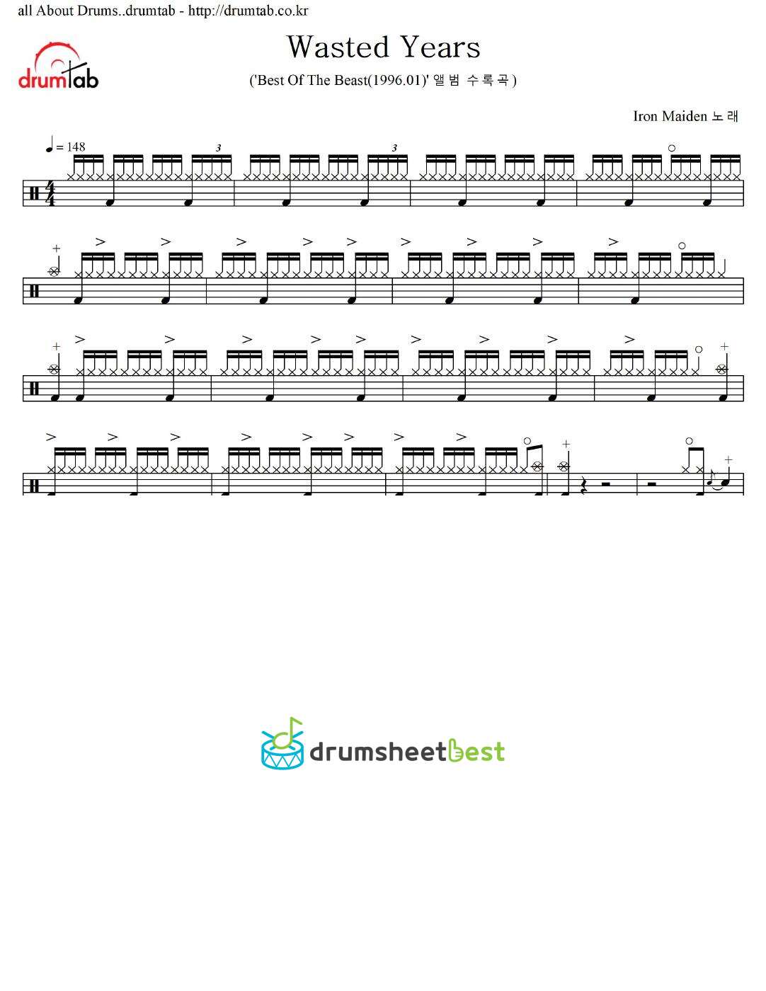 Wasted Years preview page 1