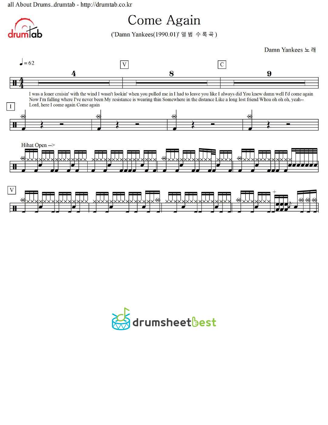 Come Again preview page 1