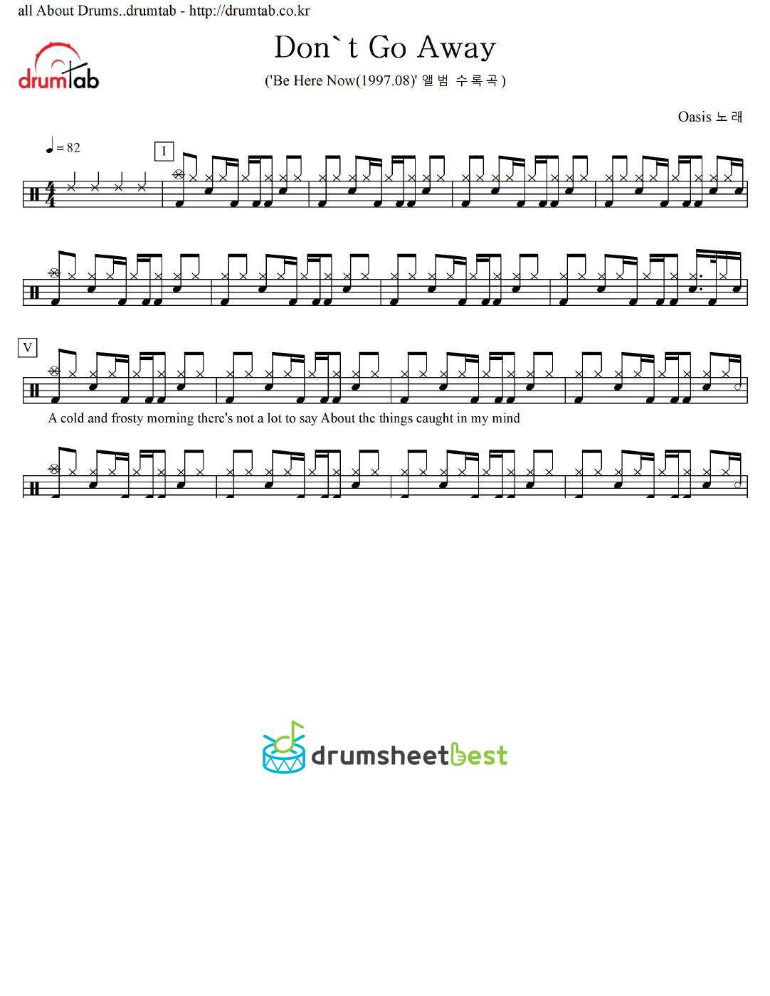 Don't Go Away preview page 1