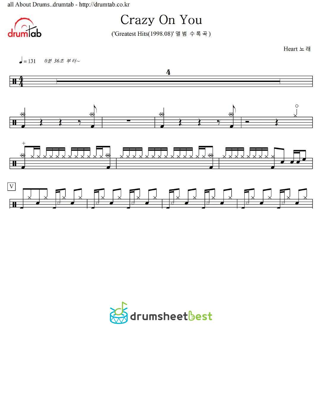 Crazy On You preview page 1