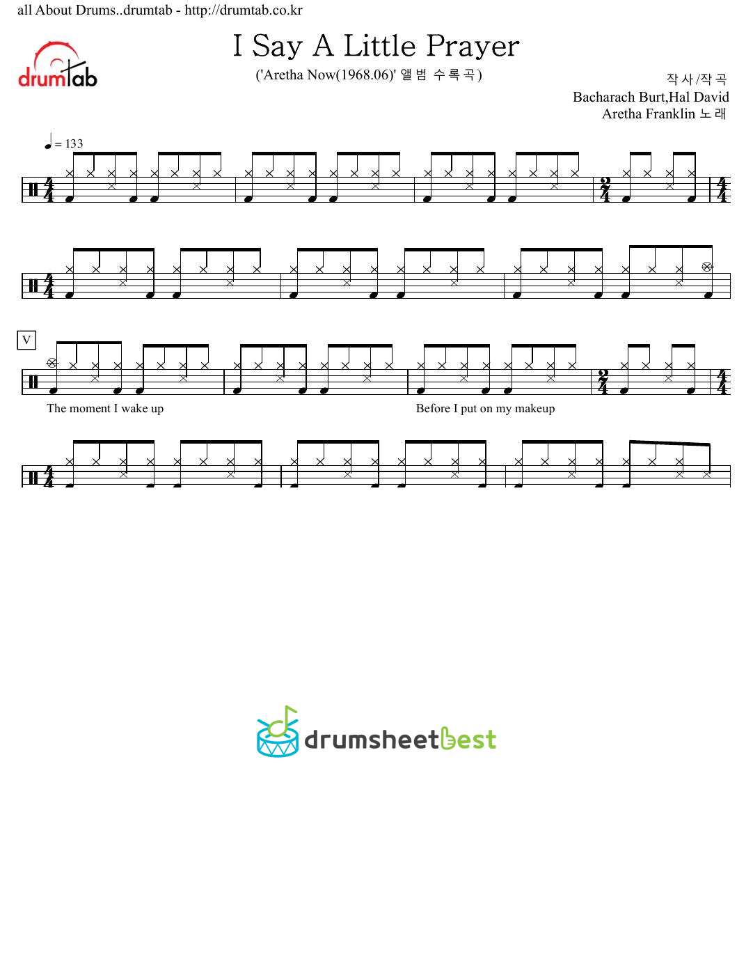 I Say A Little Prayer preview page 1