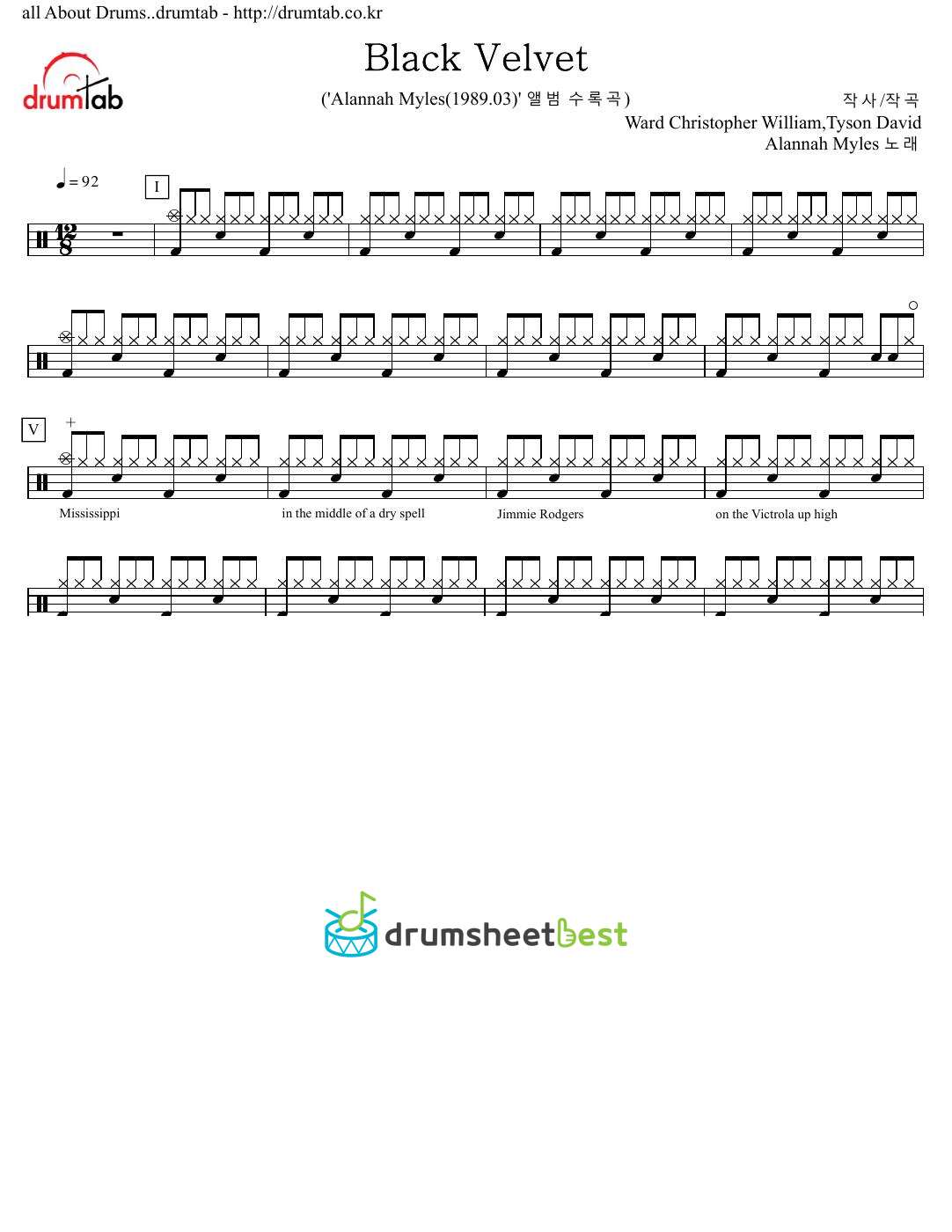 Black Velvet preview page 1