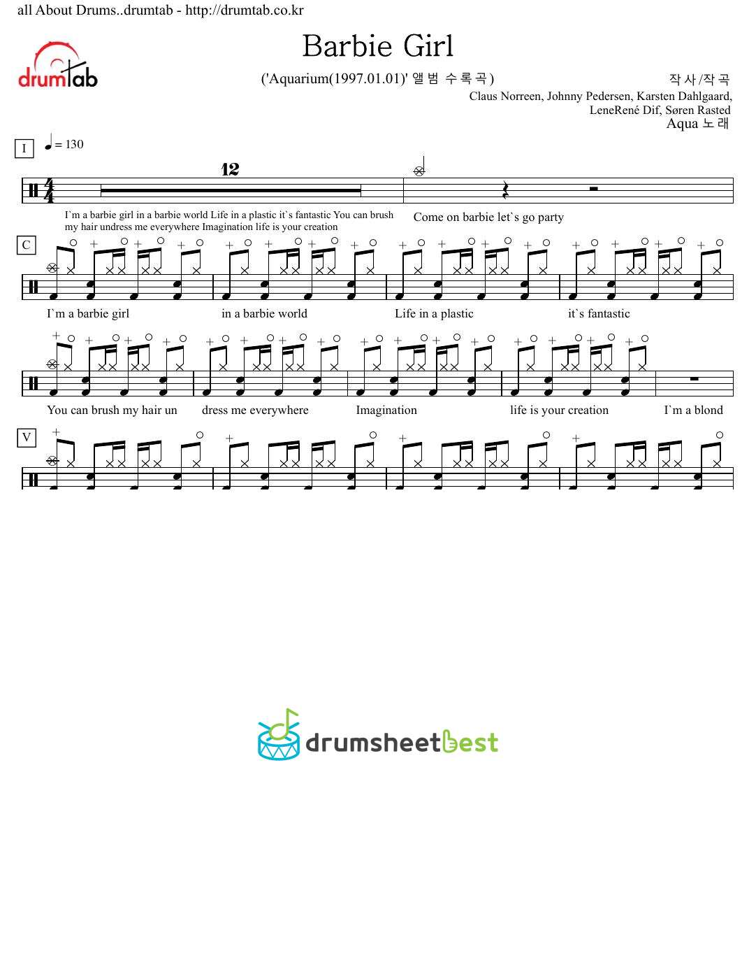 Barbie Girl preview page 1