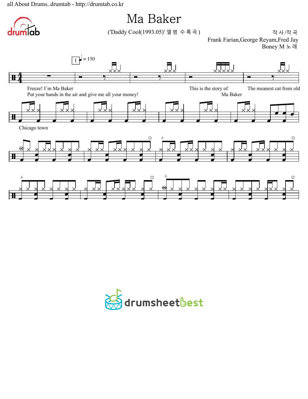 Ma Baker preview page 1