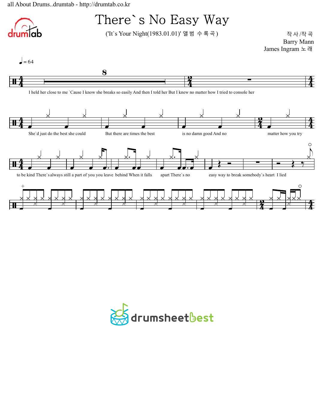 There's No Easy Way preview page 1