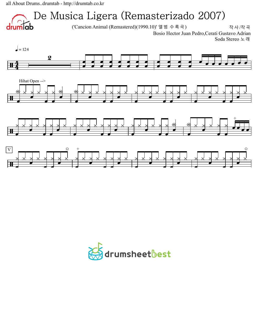 De Musica Ligera (Remasterizado 2007) preview page 1