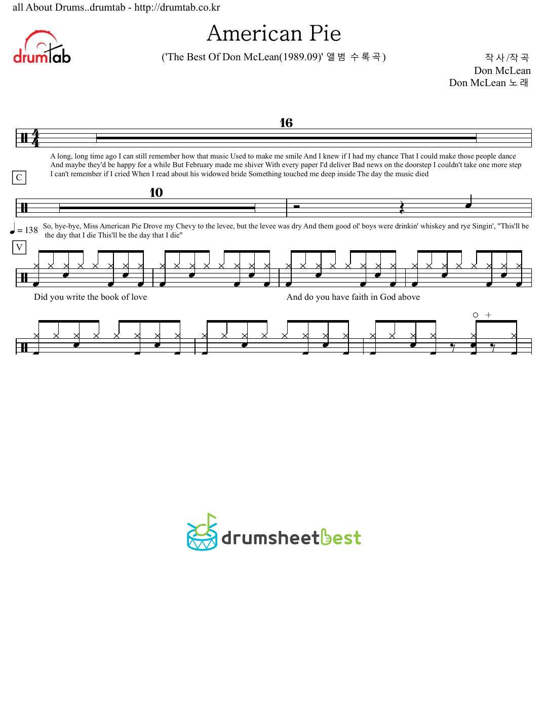 American Pie preview page 1