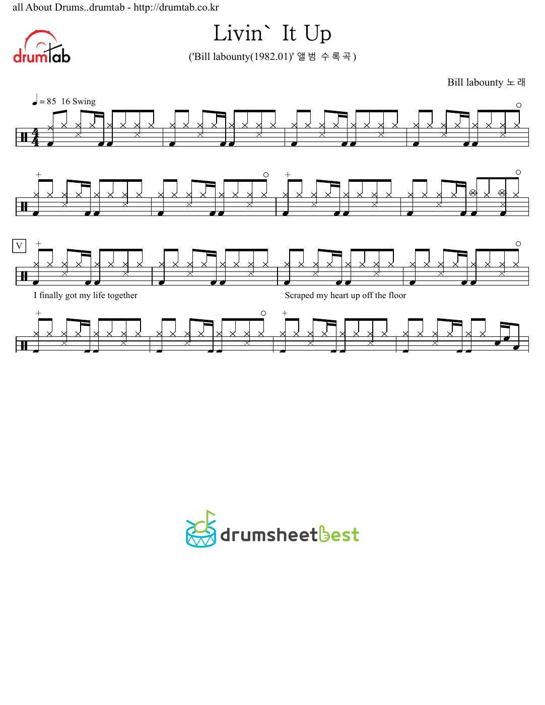 Livin' It Up preview page 1