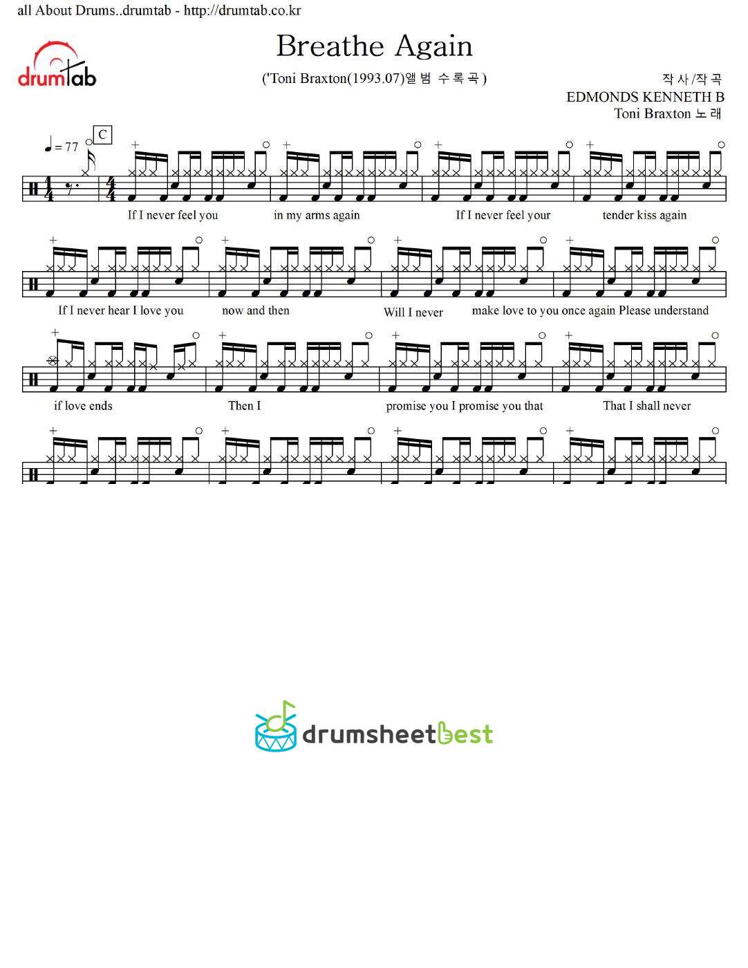 Breathe Again preview page 1