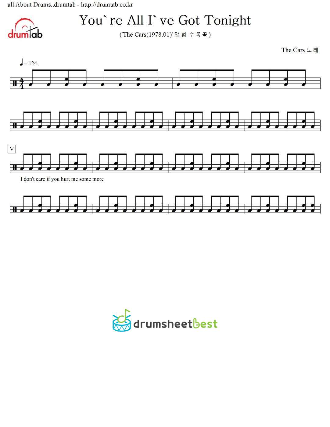 You're All I've Got Tonight preview page 1