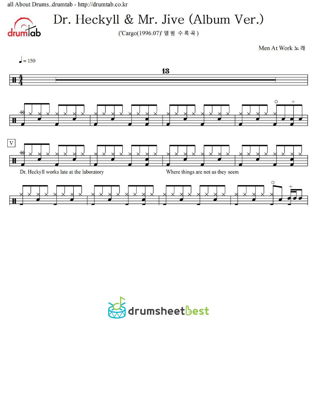 Dr. Heckyll & Mr. Jive (Album Ver.) preview page 1