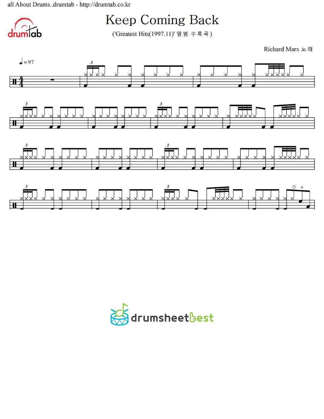 Keep Coming Back preview page 1