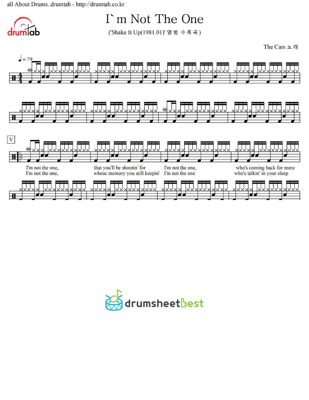 I'm Not The One preview page 1