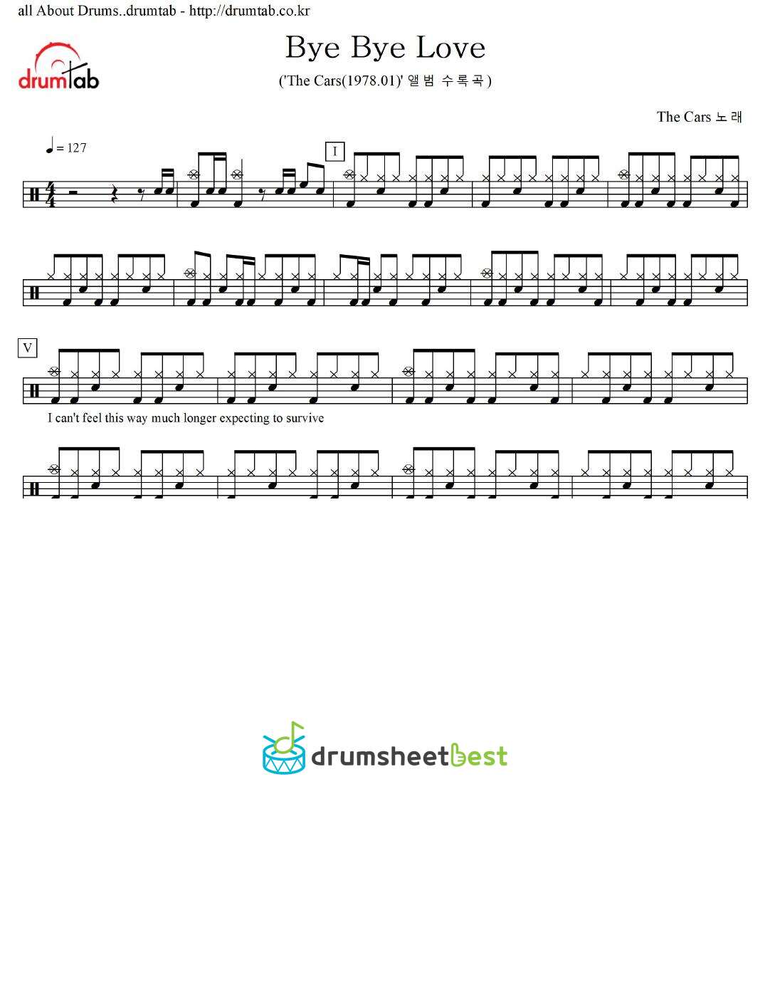 Bye Bye Love preview page 1