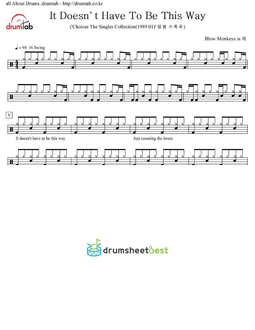 It Doesn't Have To Be This Way preview page 1