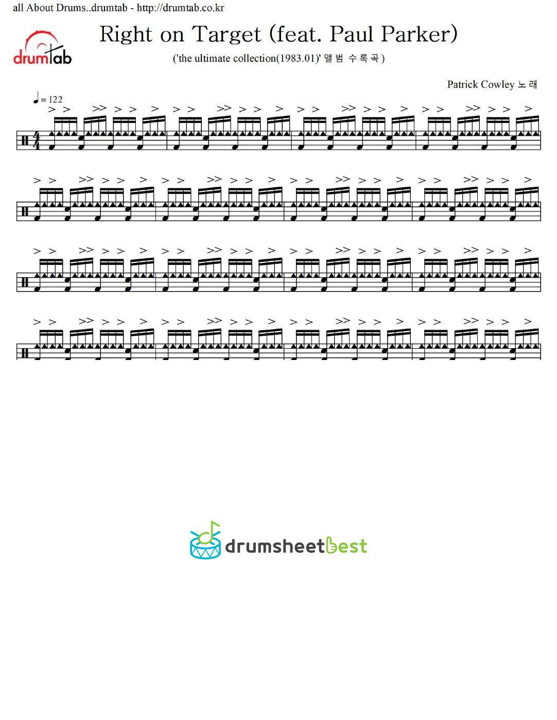 Right on Target (feat. Paul Parker) preview page 1