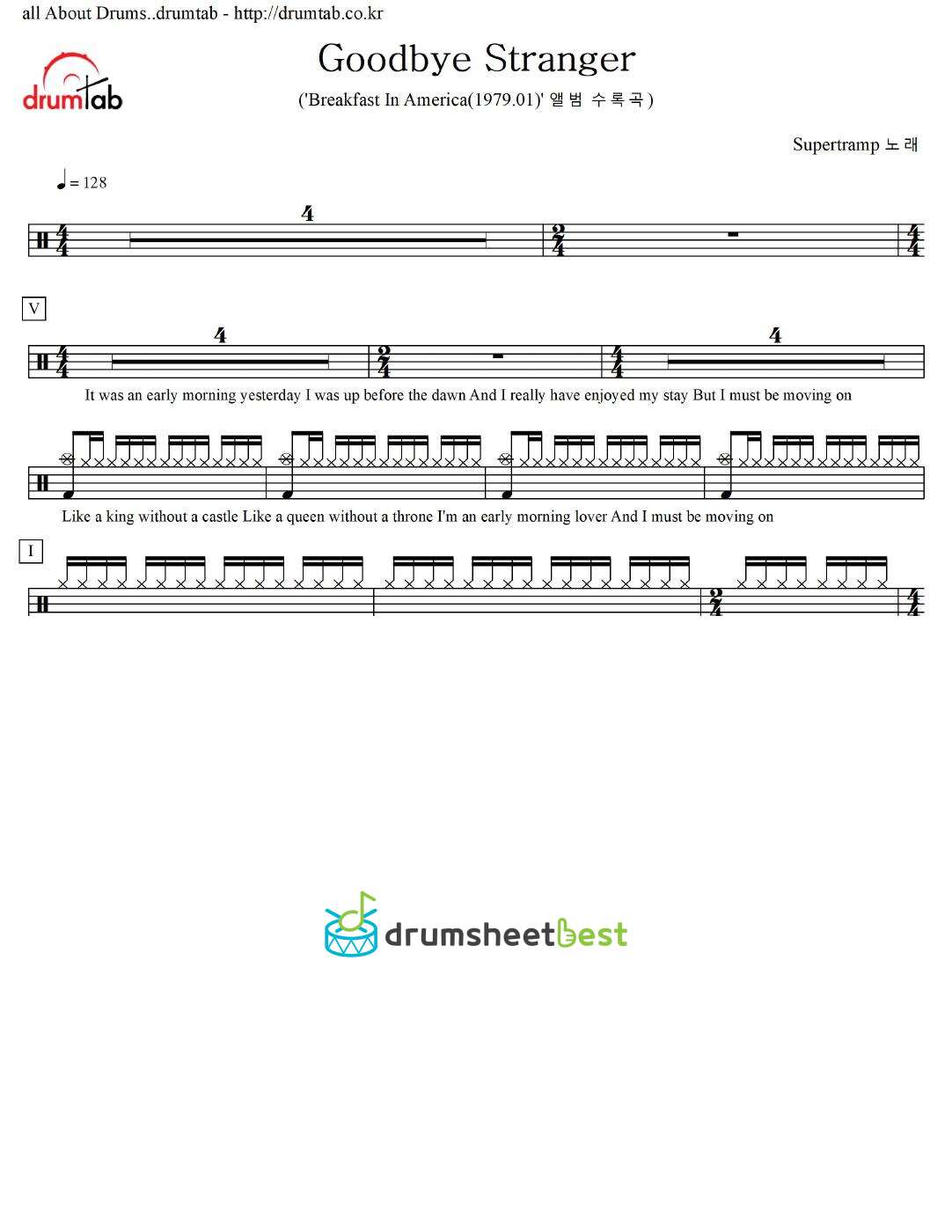 Goodbye Stranger preview page 1