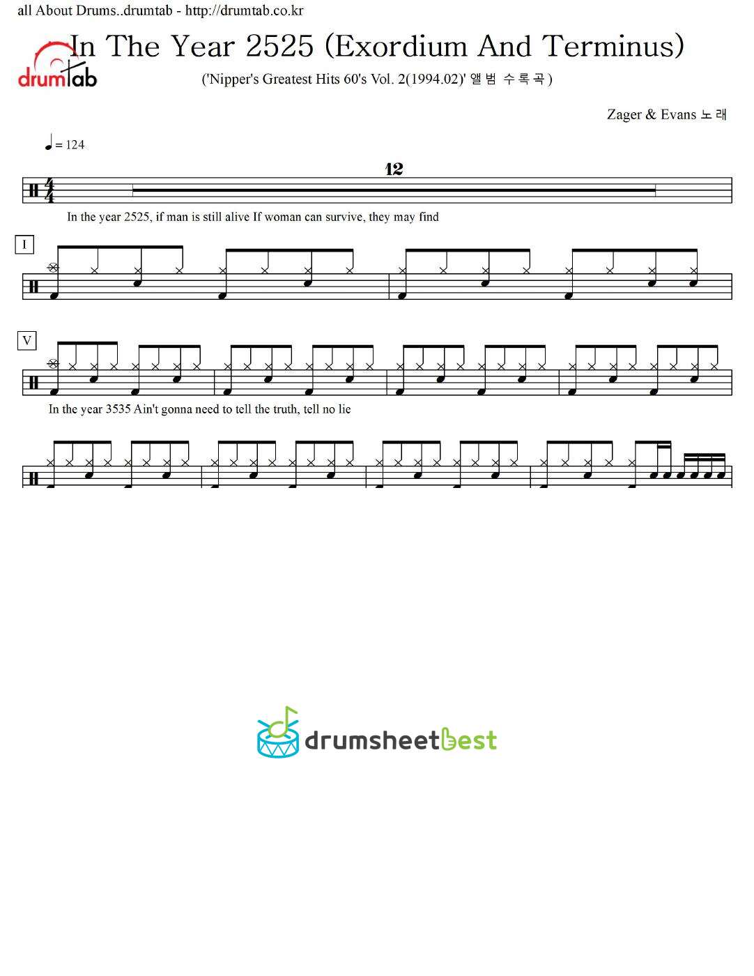 In The Year 2525 (Exordium And Terminus) preview page 1