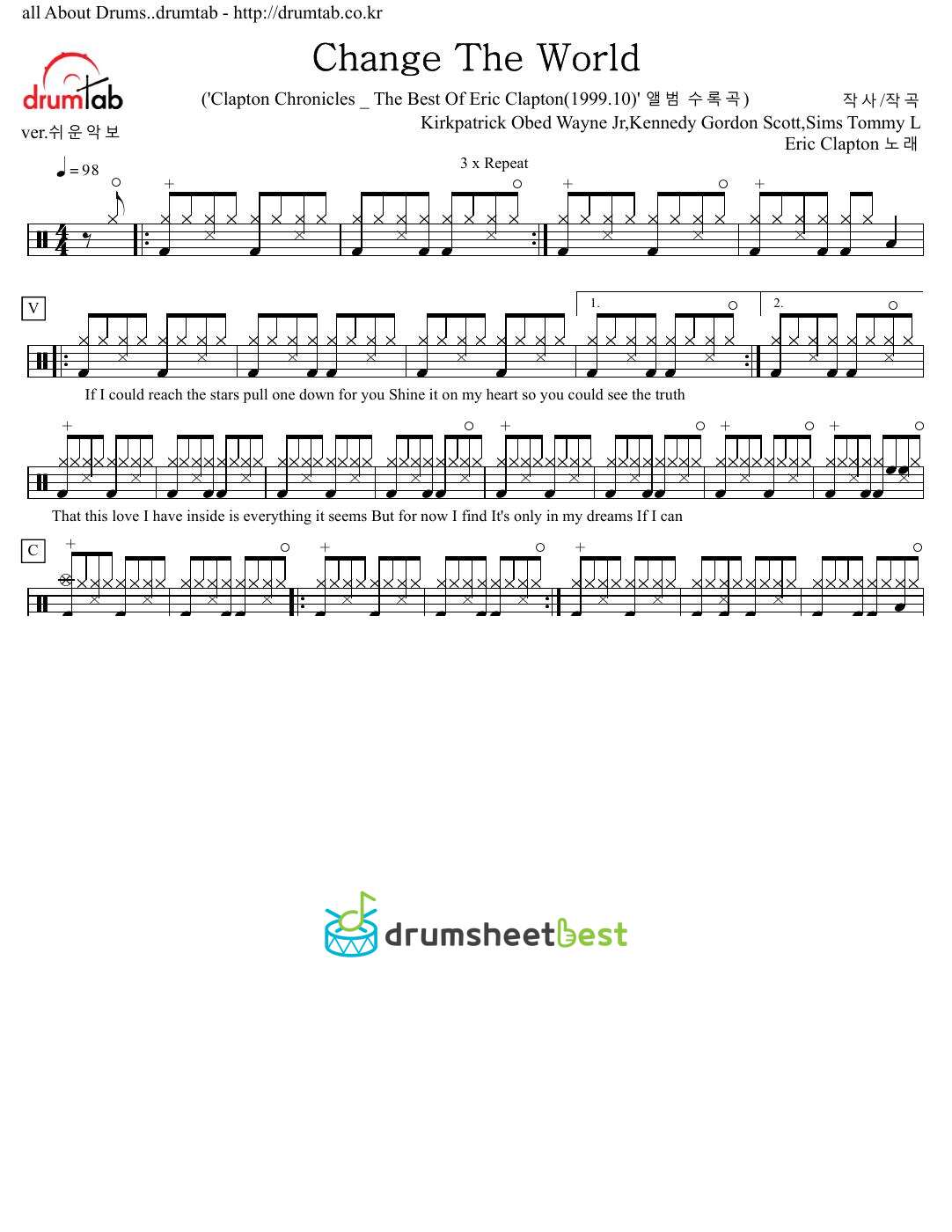 Change The World preview page 1