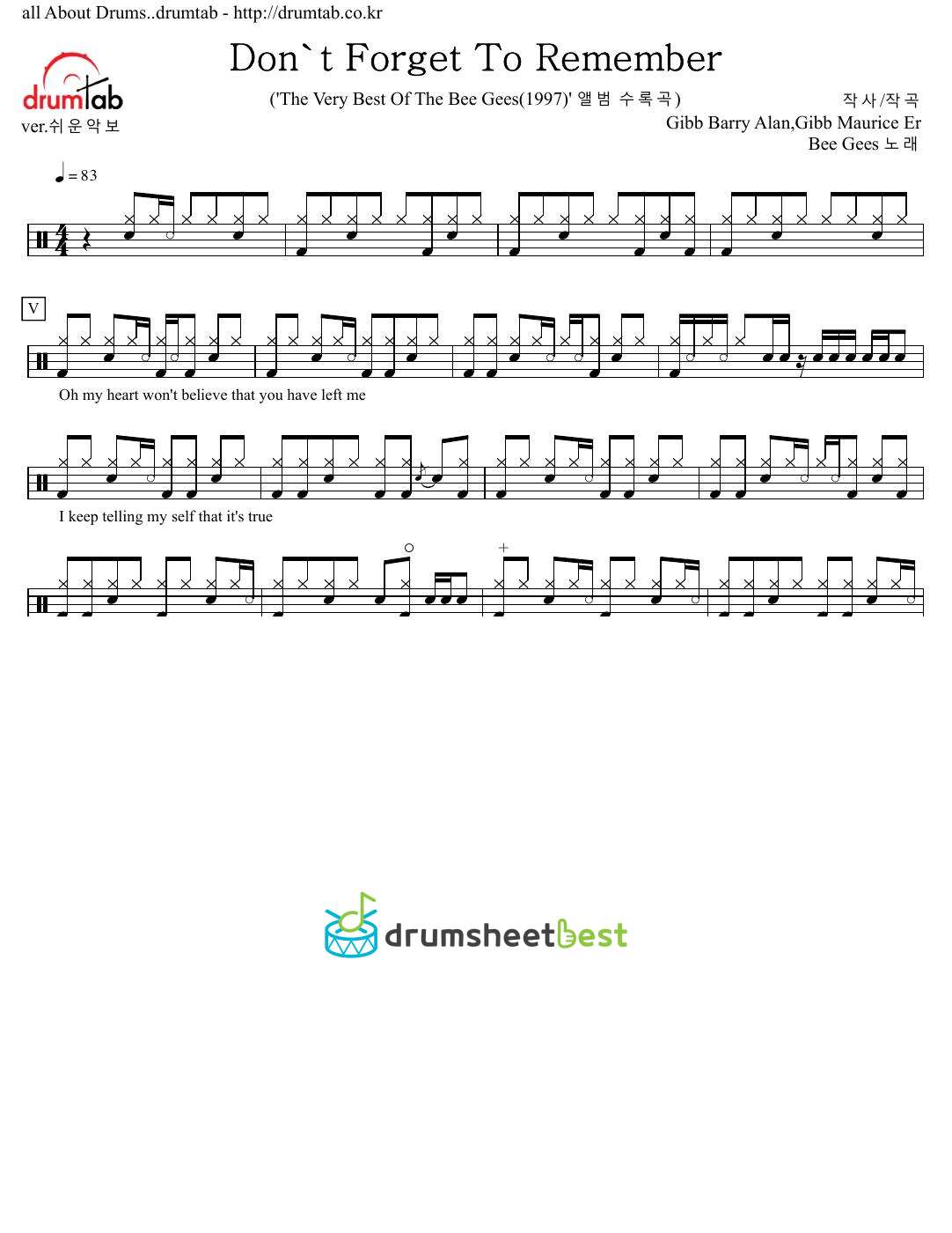 Don't Forget To Remember preview page 1