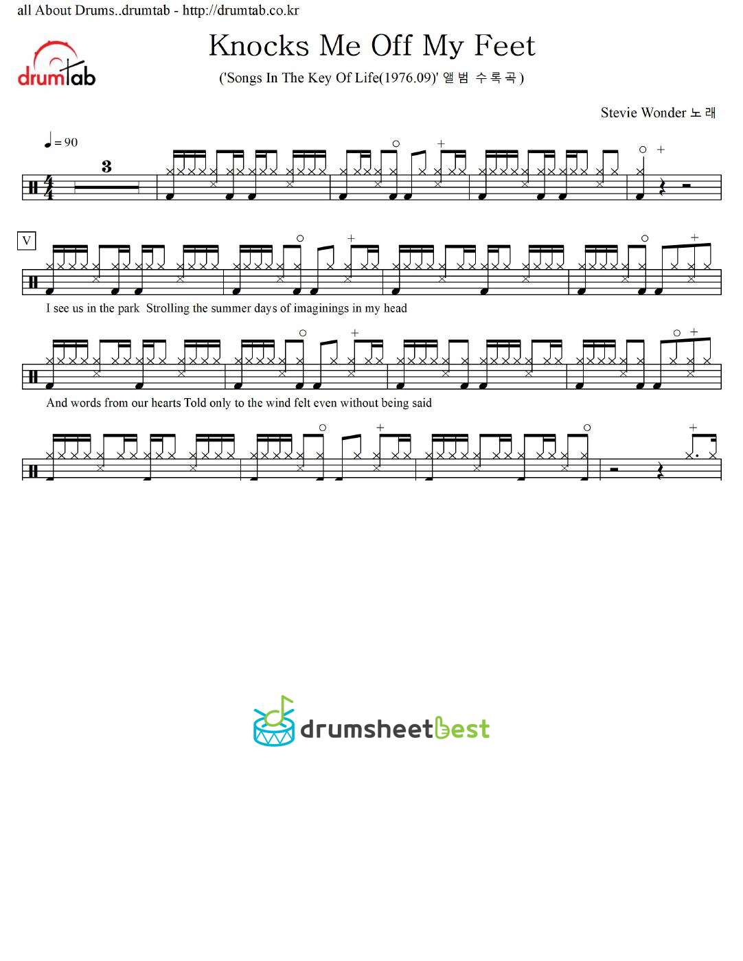 Knocks Me Off My Feet preview page 1