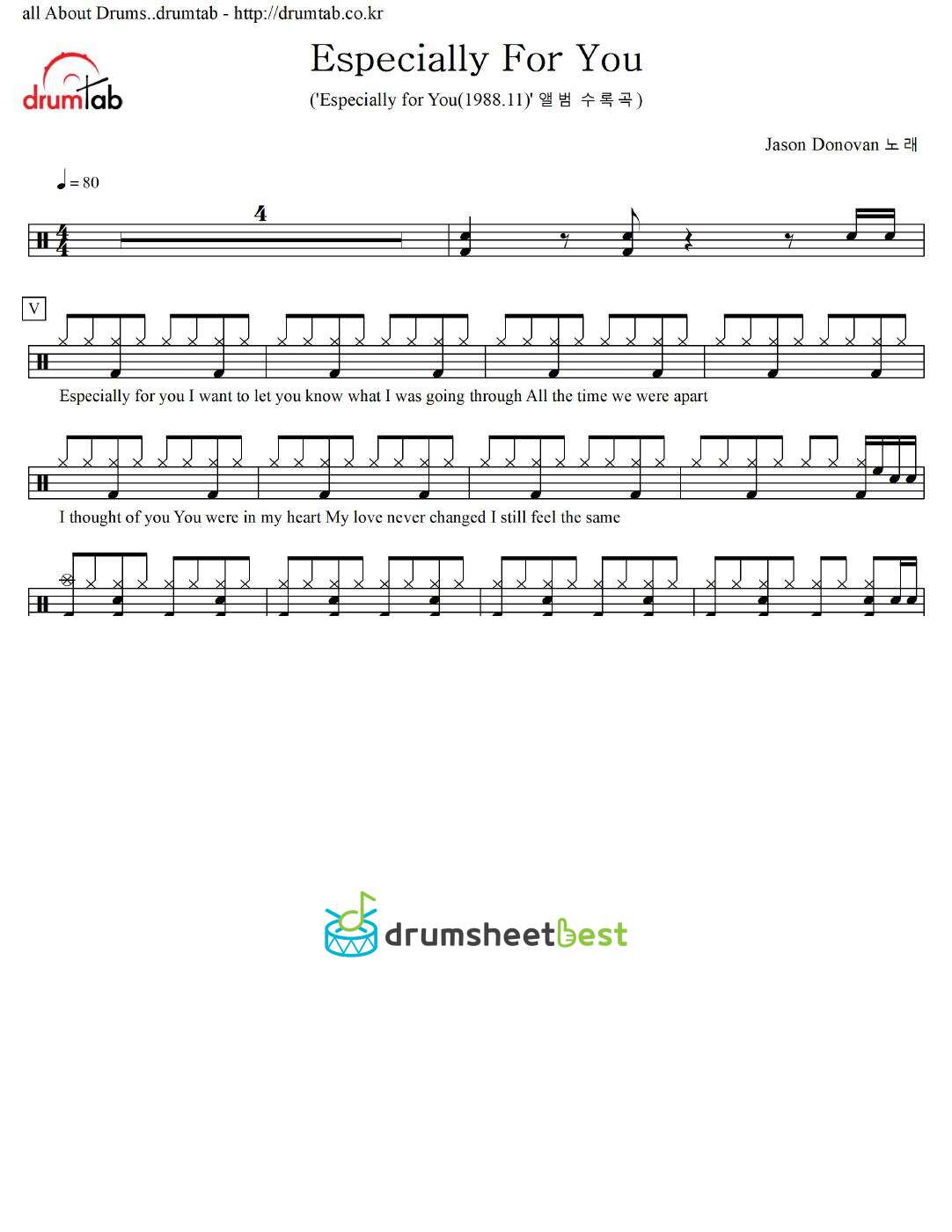 Especially For You preview page 1