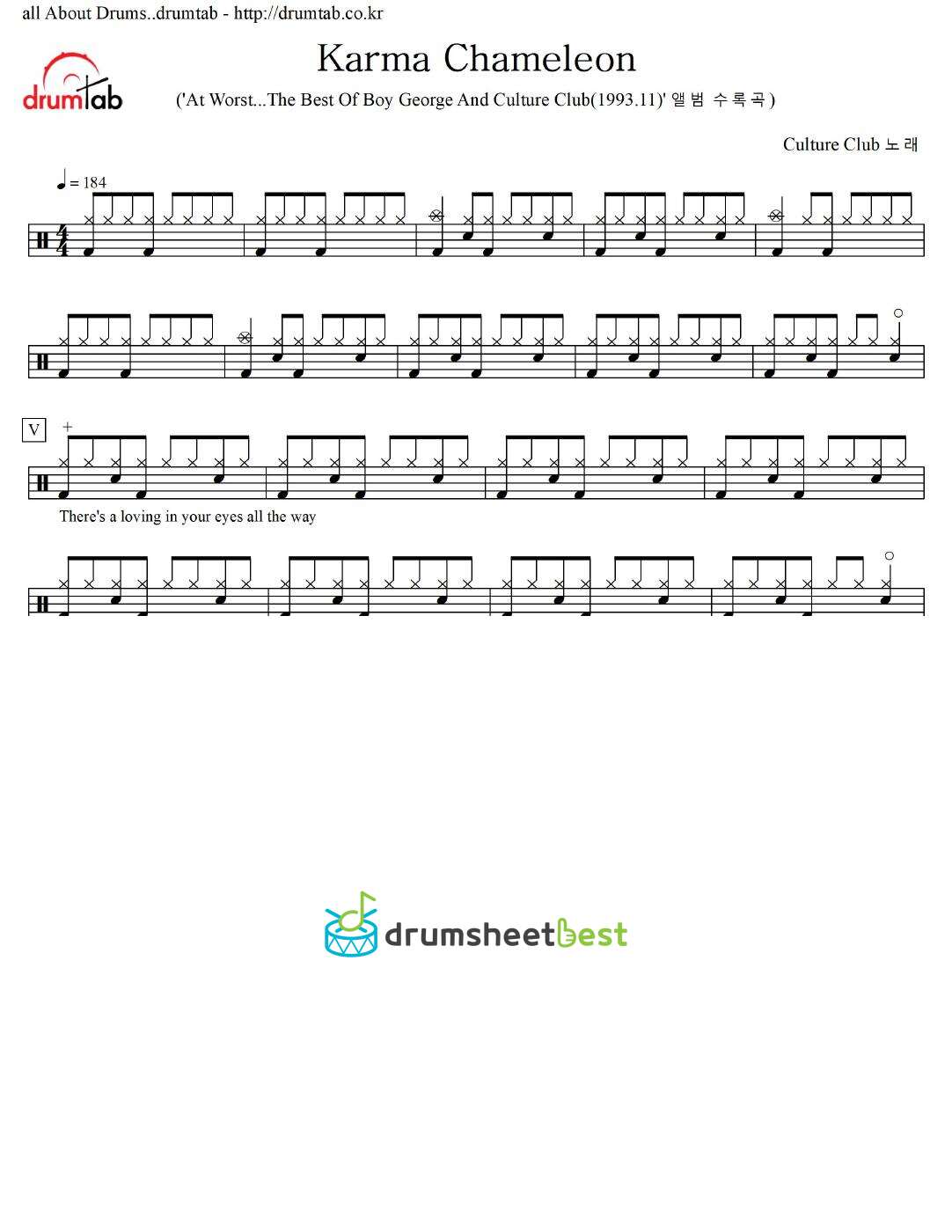 Karma Chameleon preview page 1