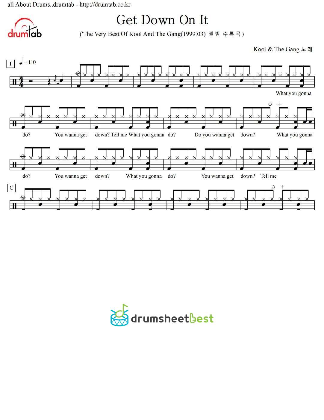 Get Down On It preview page 1