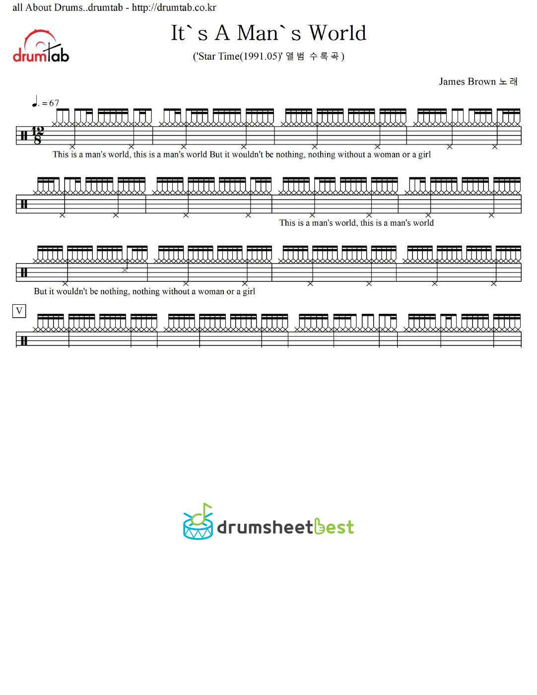 It's A Man's World preview page 1