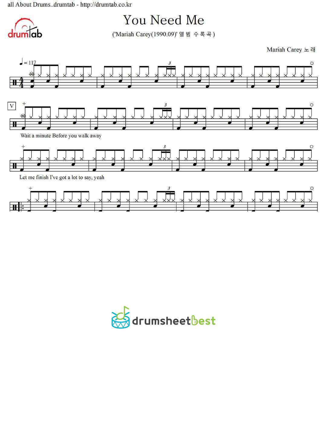 You Need Me preview page 1