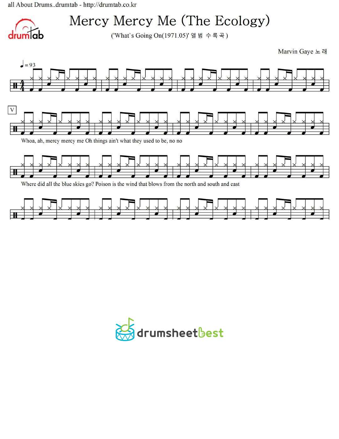 Mercy Mercy Me (The Ecology) preview page 1