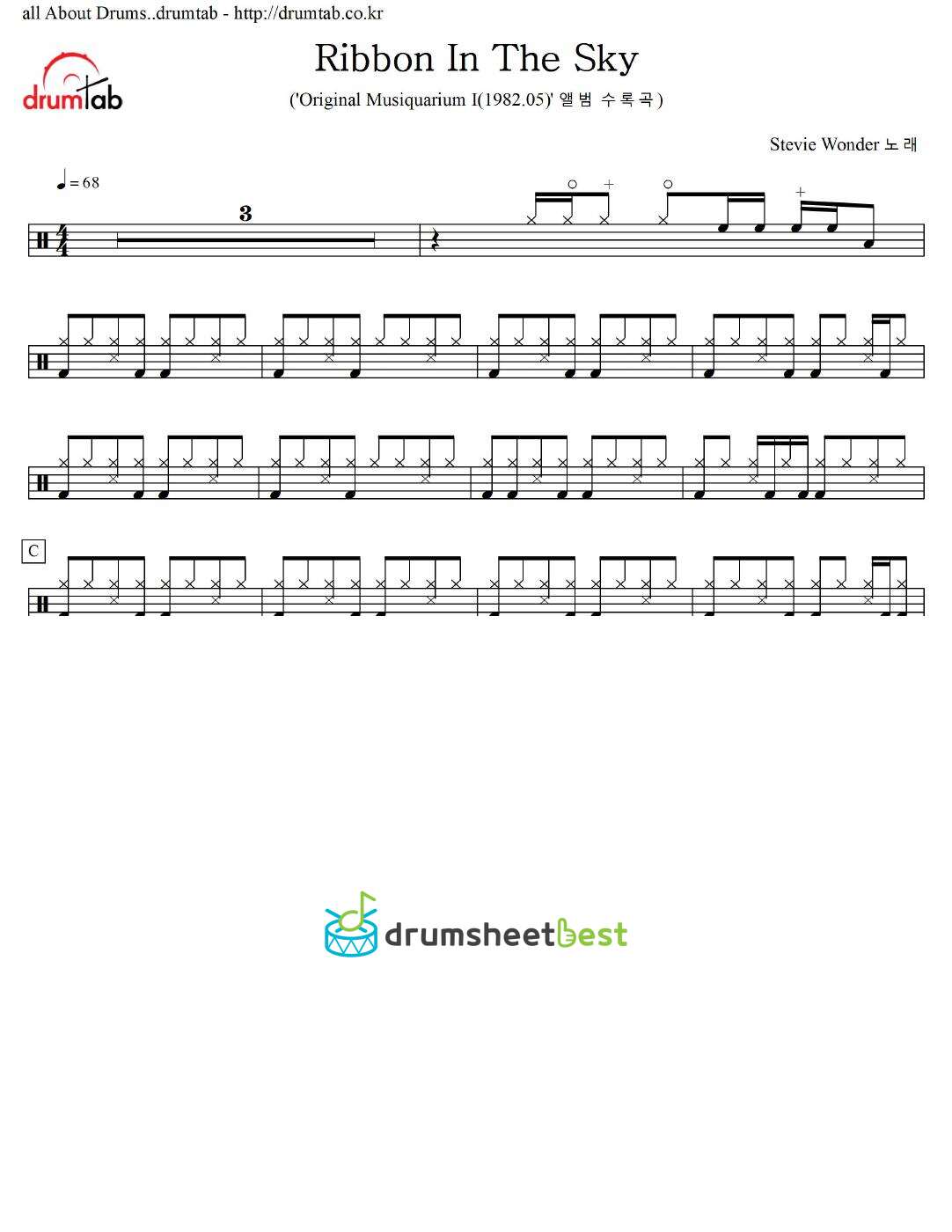 Ribbon In The Sky preview page 1