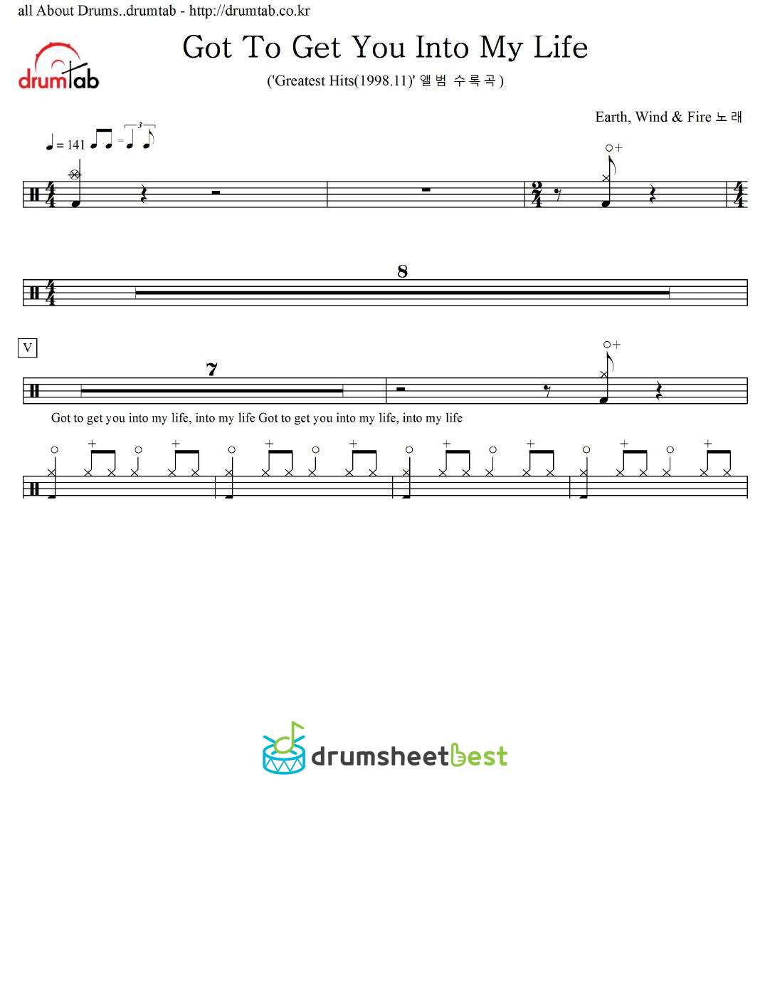 Got To Get You Into My Life preview page 1