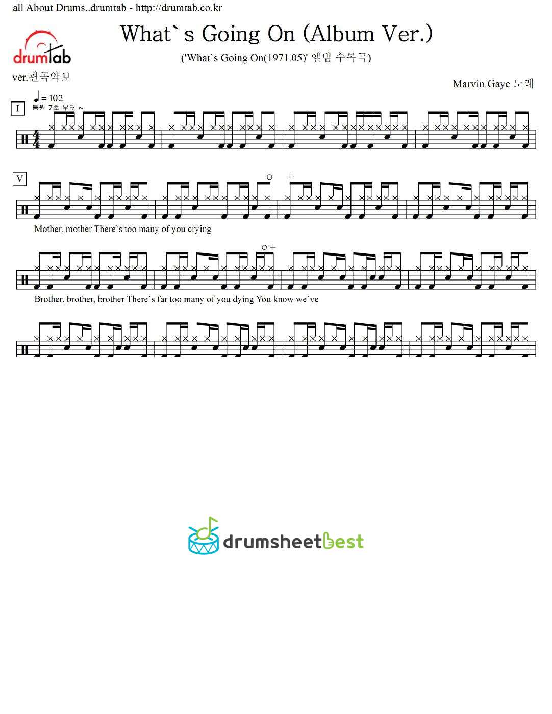 What's Going On (Album Ver.) preview page 1