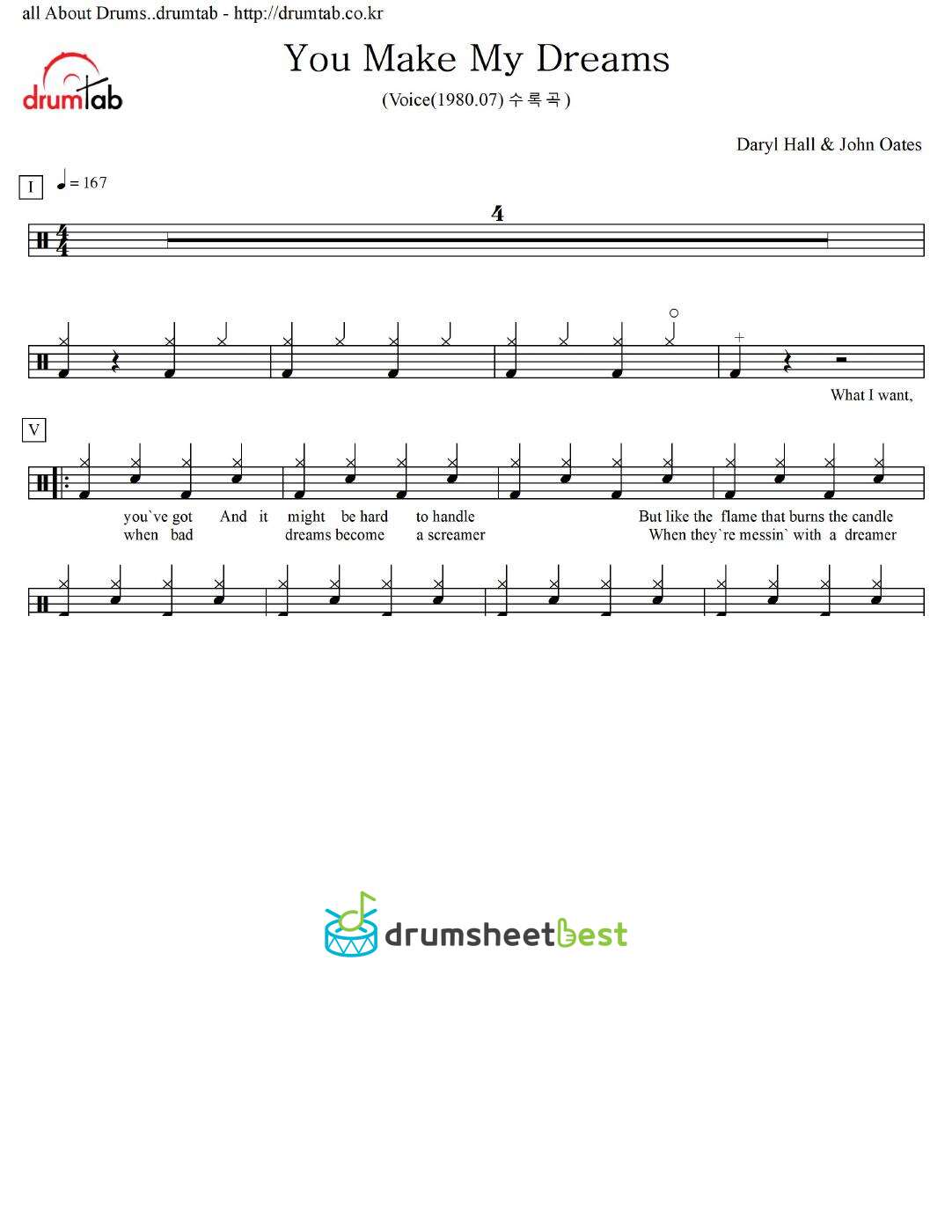 You Make My Dreams preview page 1