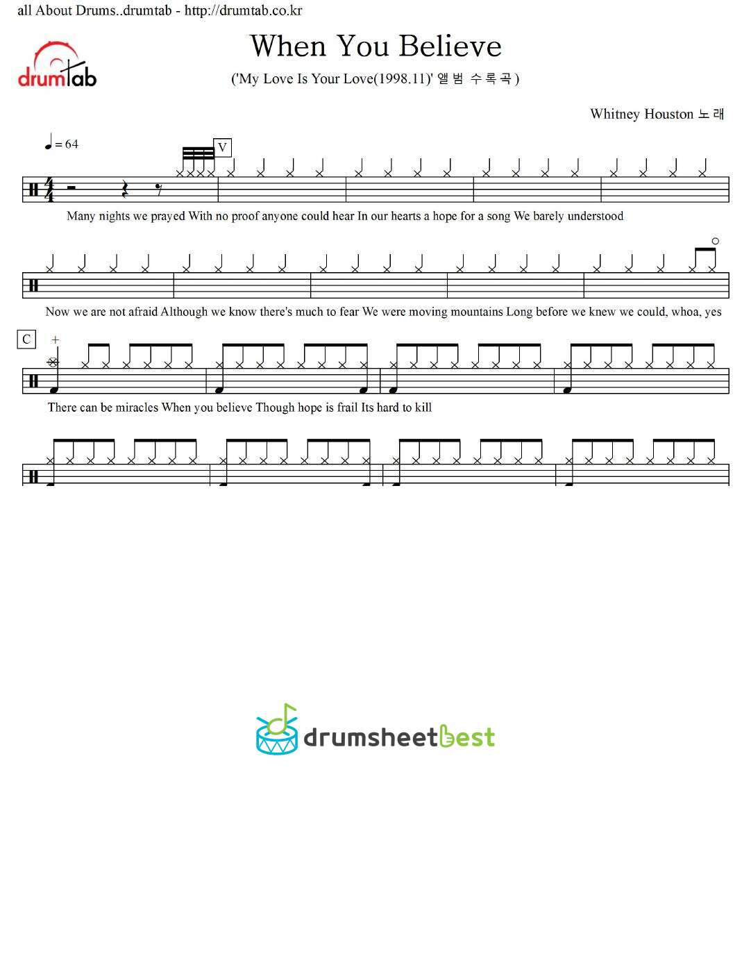 When You Believe preview page 1