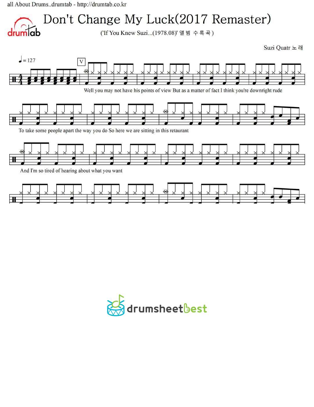 Don't Change My Luck (2017 Remaster) preview page 1