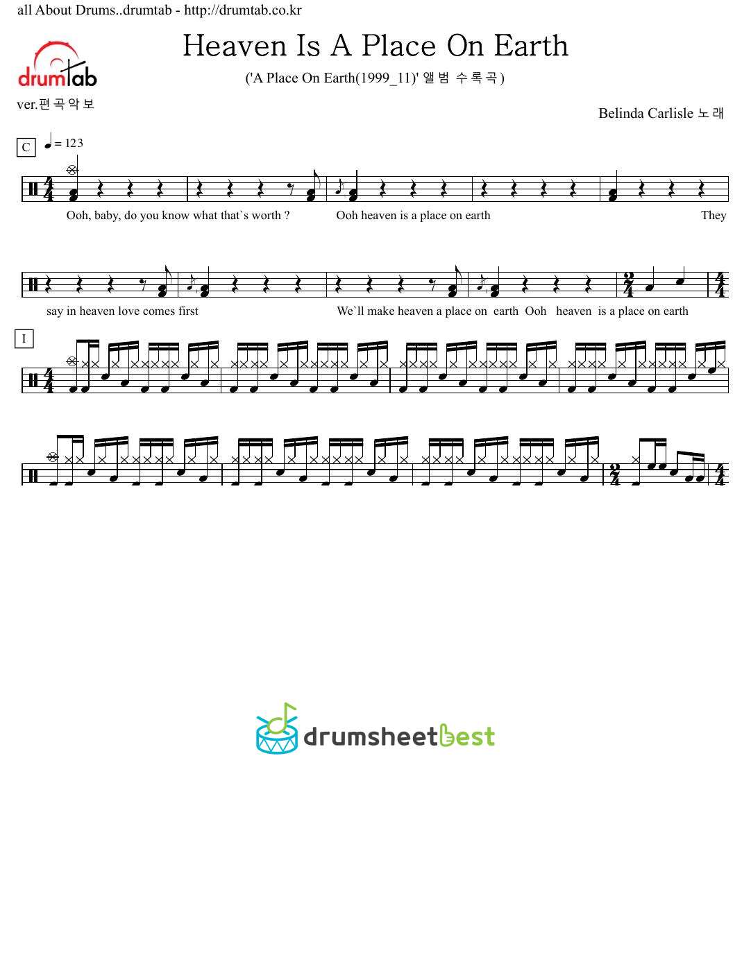 Heaven Is A Place On Earth preview page 1