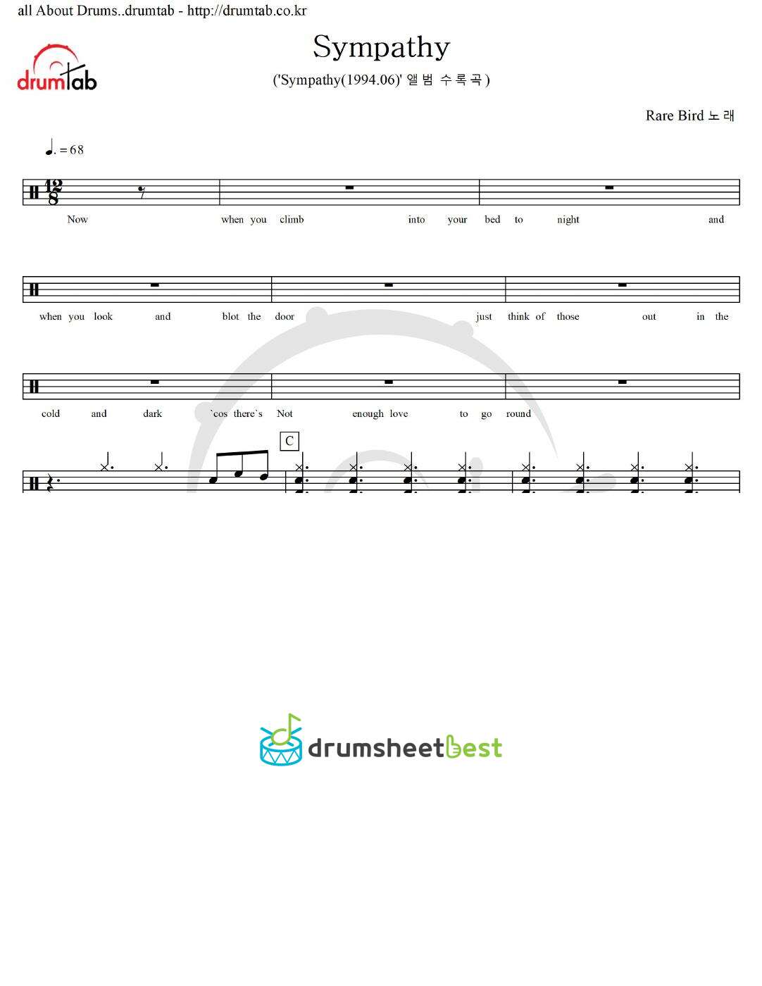 Sympathy preview page 1