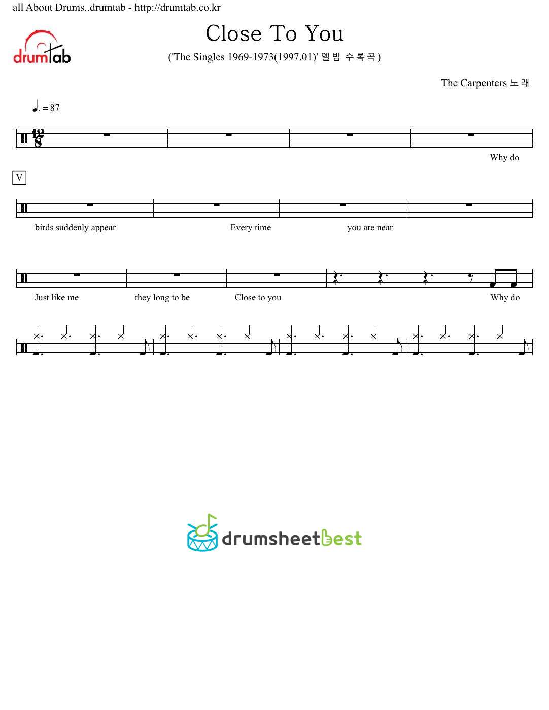 Close To You preview page 1