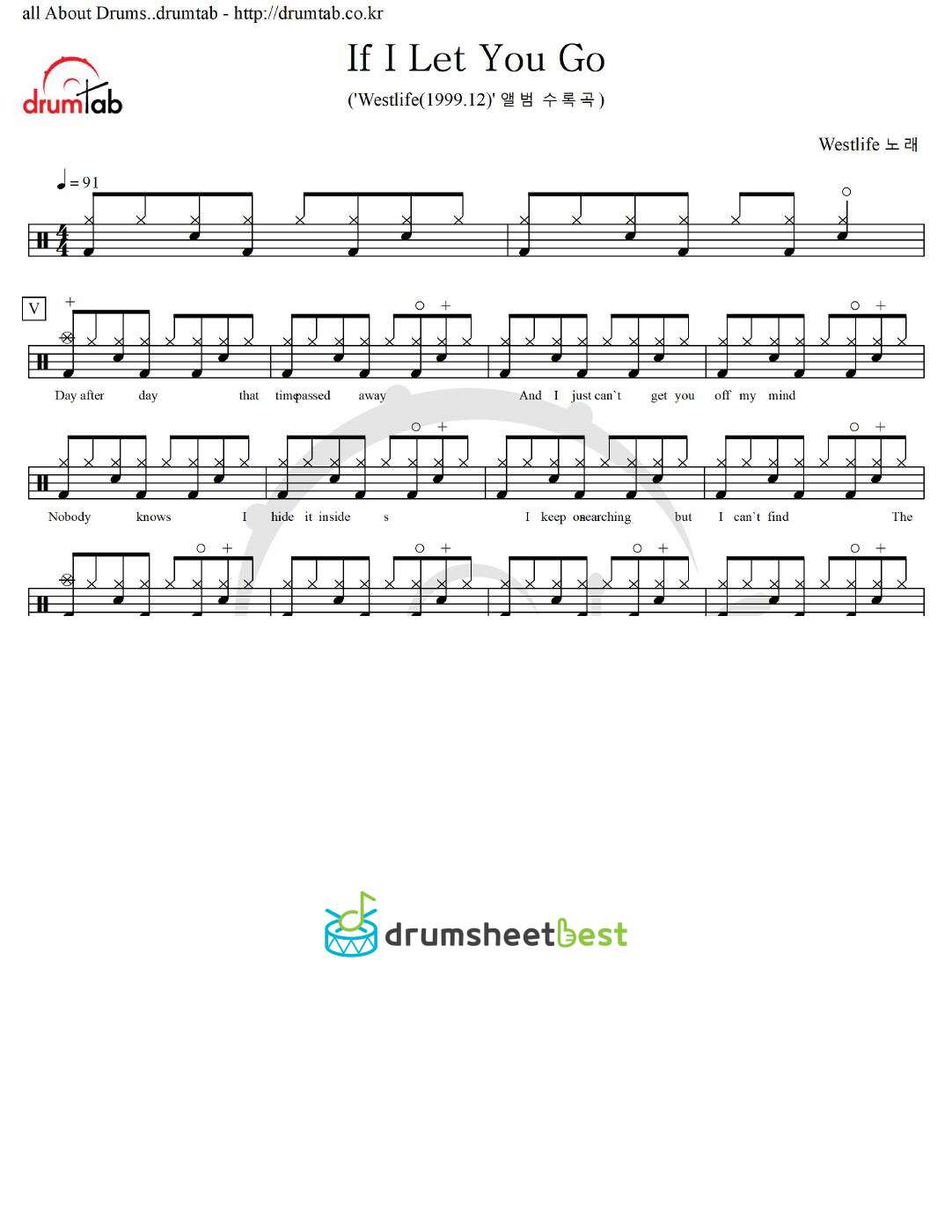 If I Let You Go preview page 1