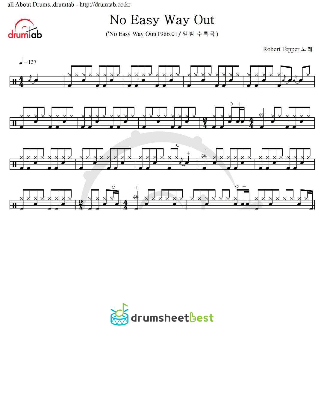 No Easy Way Out preview page 1