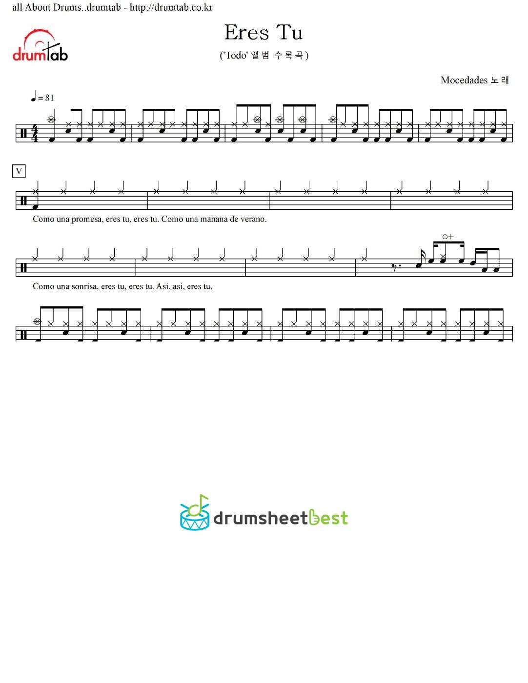 Eres Tu preview page 1