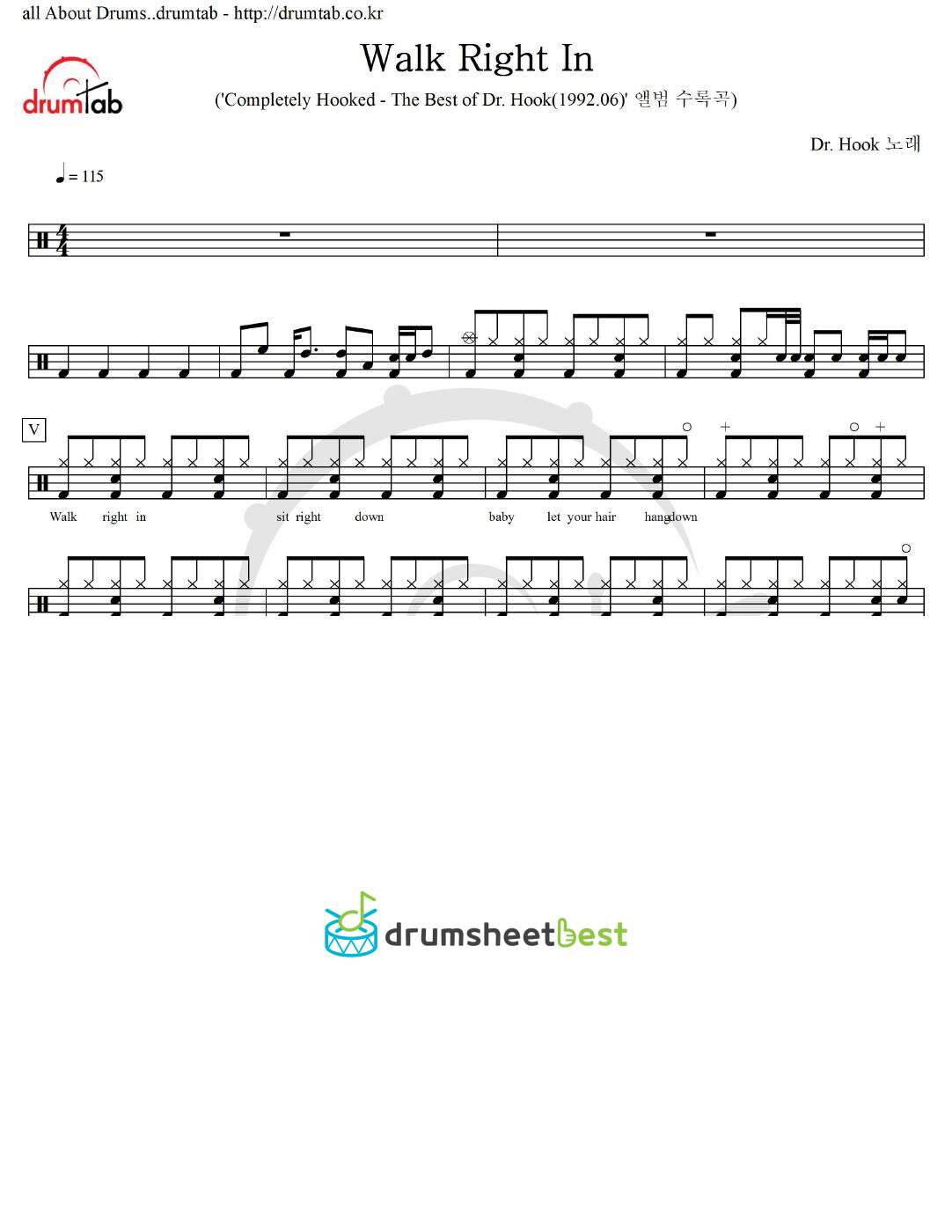 Walk Right In preview page 1