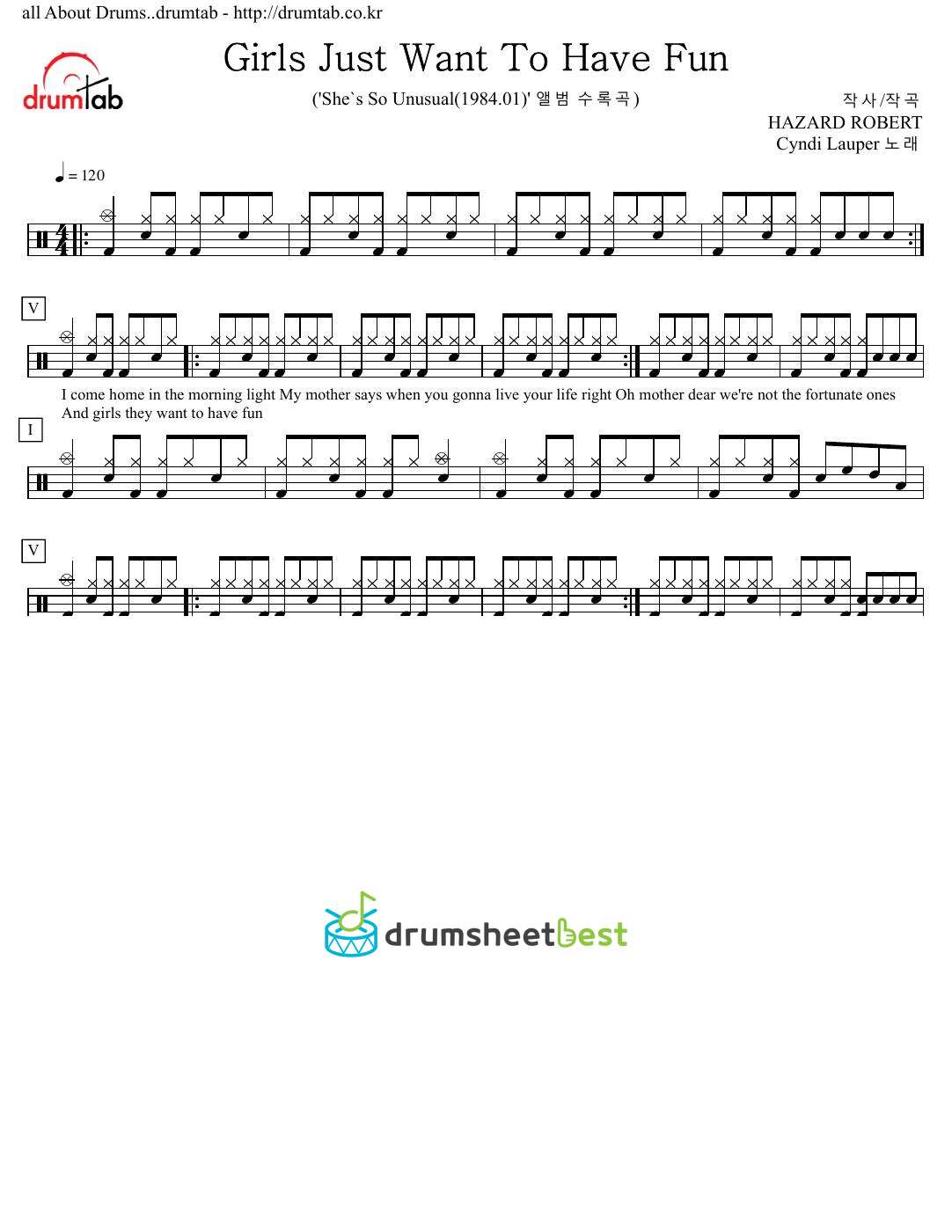 Girls Just Want To Have Fun preview page 1