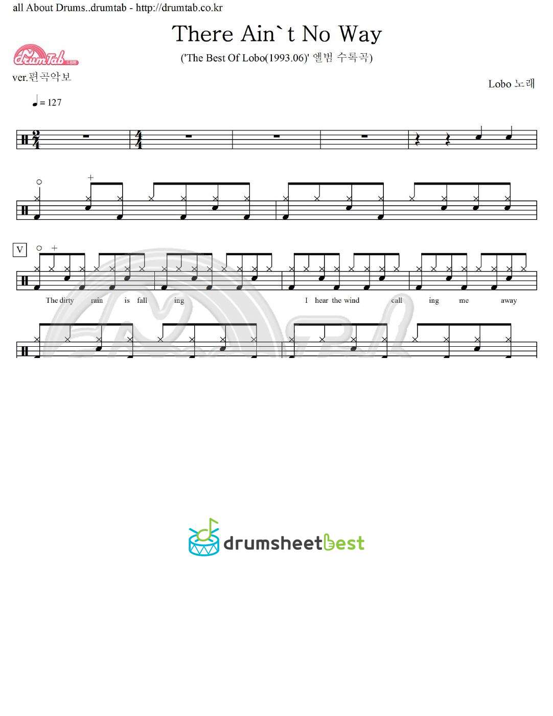 There Ain't No Way preview page 1