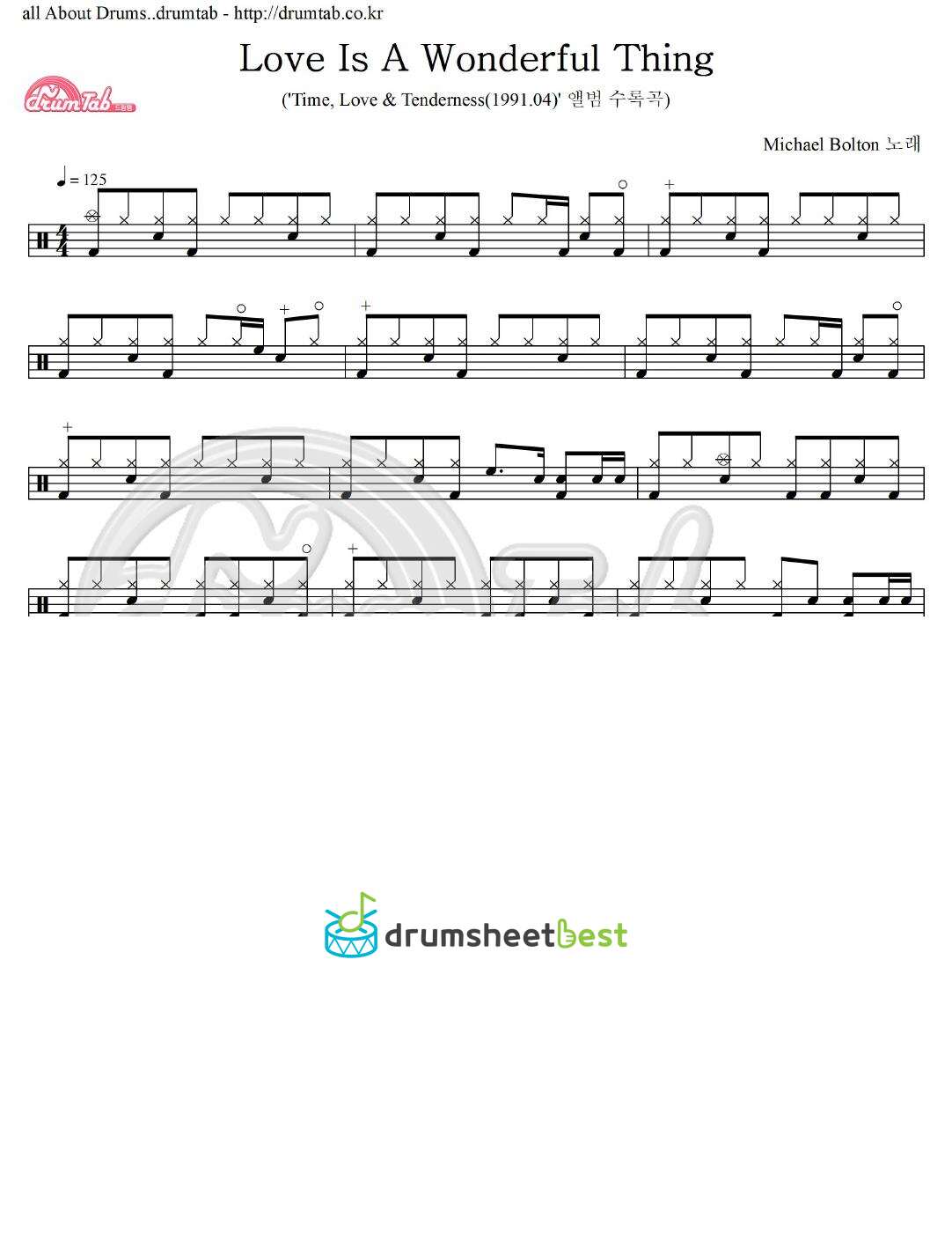 Love Is A Wonderful Thing preview page 1