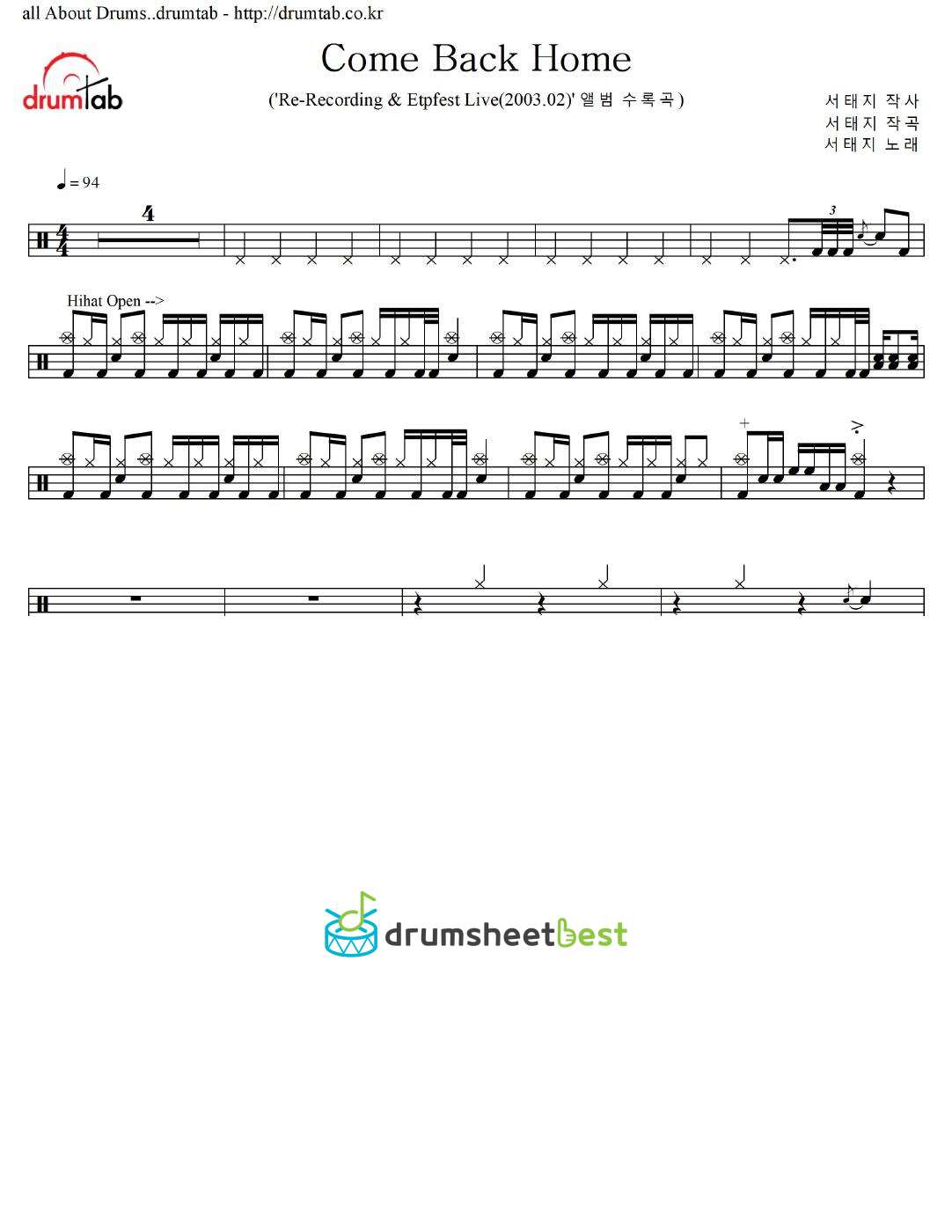 Come Back Home preview page 1